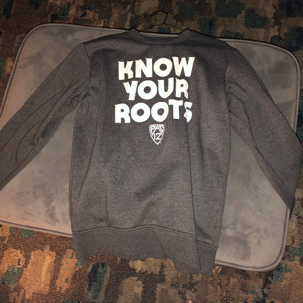 Gray PAC-12 Crewneck